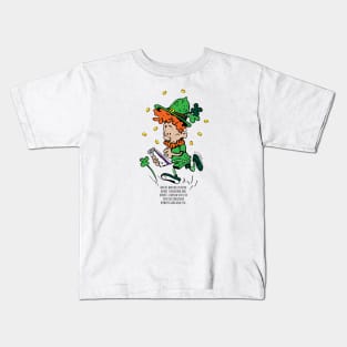 St. Patrick's Day, Leprechaun Kids T-Shirt